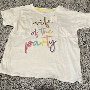 Miss to Mrs “Wife of the Party” Crewneck T-shirt